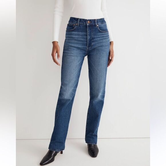 Madewell 90’s Straight in Barlow Wash - Picture 1 of 10